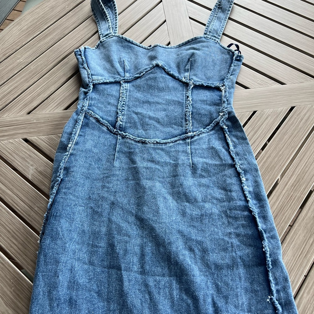 Denim Maxi Dress